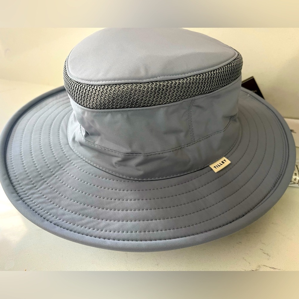 New Tilley Airflo Hat HT8011 Size S Blue Beach Fishing Outdoor Sun Safari Travel